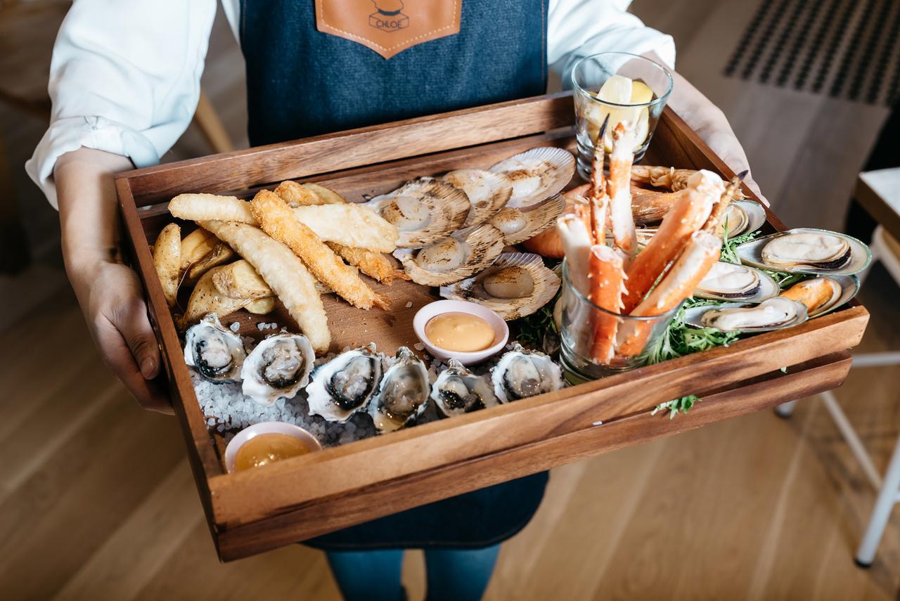 Art Series - The Chen Box Hill Exterior photo Seafood platter
